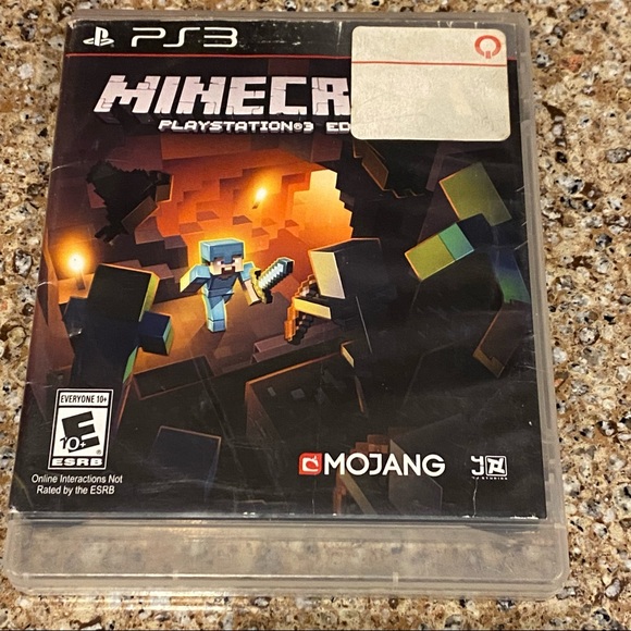 Sony Video Games Consoles Minecraft Ps3 Edition Sony Playstation 3 Ps3 Tested And Working Poshmark